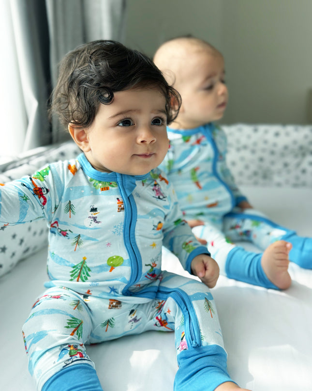 Sleepy Time Pajama - Winter Wonderland (0-24M)
