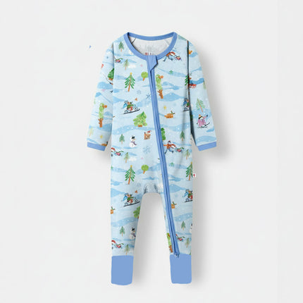 Sleepy Time Pajama - Winter Wonderland (0-24M)