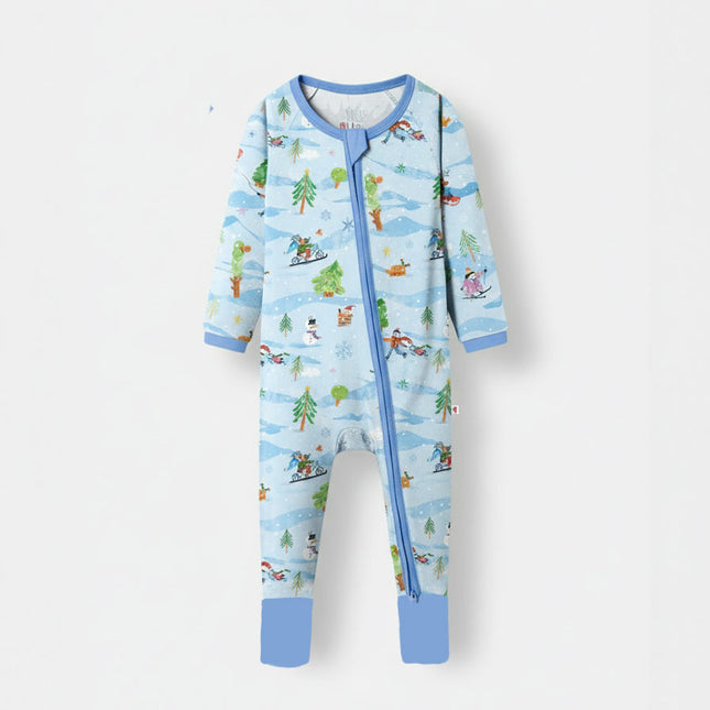 Sleepy Time Pajama - Winter Wonderland (0-24M)