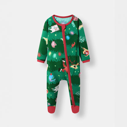Sleepy Time Pajama - Xmas Morning (0-24m) - Atlas & Maya