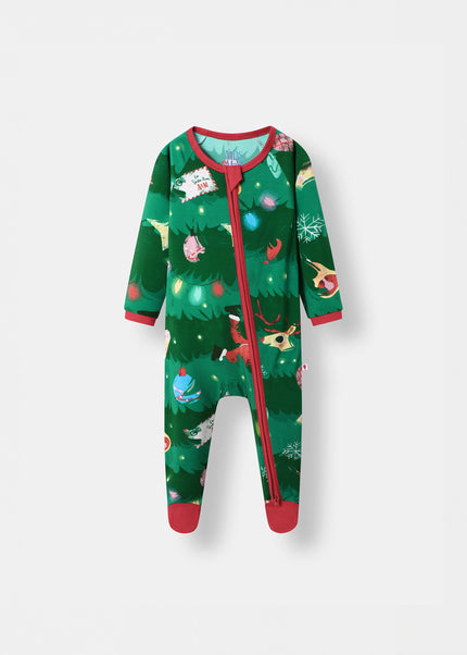 Sleepy Time Pajama - Xmas Morning (0-24m) - Atlas & Maya