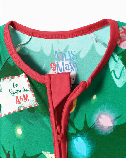 Sleepy Time Pajama - Xmas Morning (0-24m) - Atlas & Maya