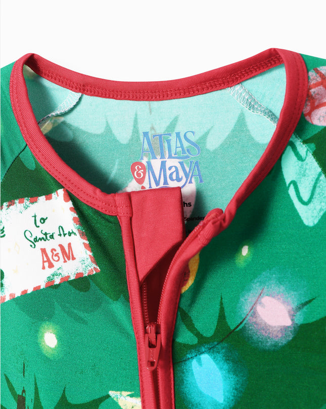Sleepy Time Pajama - Xmas Morning (0-24m) - Atlas & Maya