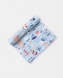 Swaddle Blanket - Anchor Away - Atlas & Maya