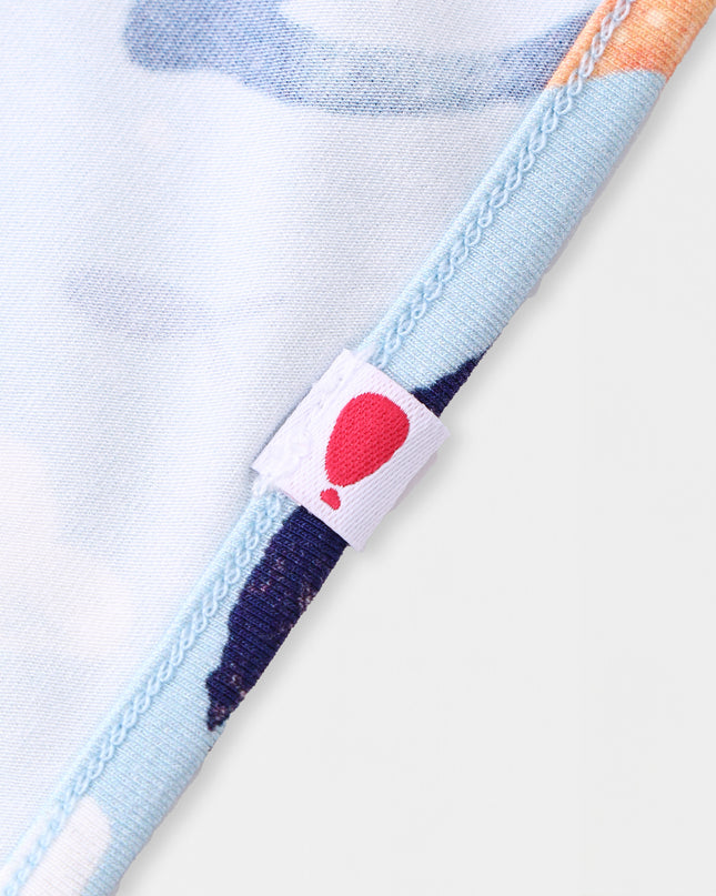 Swaddle Blanket - Anchor Away - Atlas & Maya