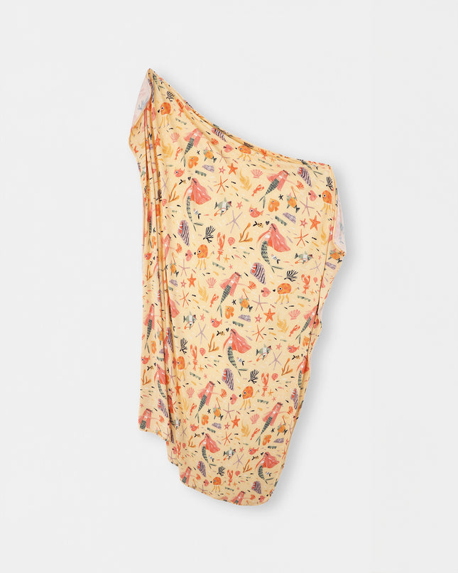 Swaddle Blanket - Mermaid Love - Atlas & Maya