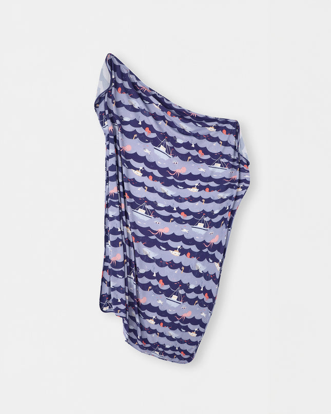 Swaddle Blanket - Ocean Snuggles - Atlas & Maya