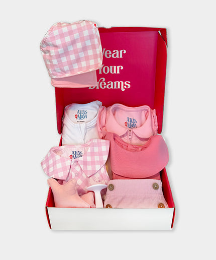 In My Pink Era Set - Atlas & Maya  In My Pink Era Set Bamboo Gift Box