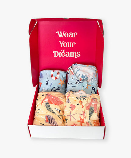 The Dreamland Set - For Girls - Atlas & Maya  The Dreamland Set - For Girls Bamboo Gift Box