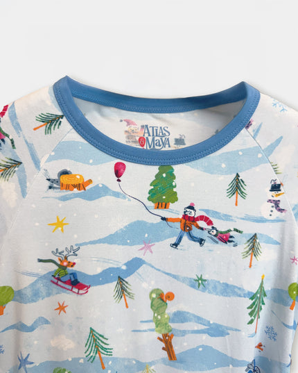 Nighty Night Big Kid Pajama (2-10Years) - Winter Wonderland